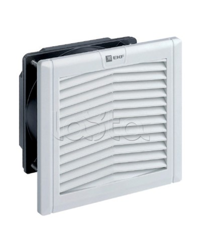 Вентилятор с фильтром 102 м³/ч 176x176 мм 220В IP54 EKF PROxima (FAN102F) в Рубцовске Аксессуары для стоек и шкафов Pintop.ru