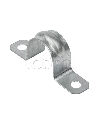 Скоба металлическая двухлапковая d21-22 мм (100 шт) EKF PROxima (sm-2-21-22) в Рубцовске Держатели, клипсы, скобы Pintop.ru