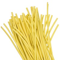 Термоусаживаемая трубка ТУТ нг 4/2 желтая в отрезках по 1м EKF PROxima (tut-4-y-1m)