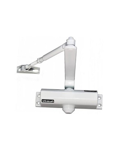 Доводчик дверной Falcon Eye FE-B2W (белый) в Рубцовске Доводчики Pintop.ru