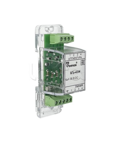 Устройство защиты от импульсных перенапряжений Forteza Блок БГр-4DIN в Рубцовске Устройства защиты операционных процессоров (ОПС) Pintop.ru