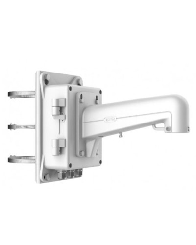 Кронштейн для столбового монтажа Hikvision DS-1602ZJ-box-pole в Рубцовске Системы видеонаблюдения Pintop.ru