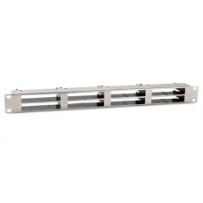 Патч-панель Hyperline 1U PPTR-19-4CU-STL