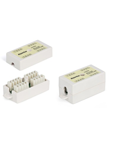Адаптер проходной (coupler), Dual IDC, категория 5e, 4 пары Hyperline CA-IDC-C5E-WH в Рубцовске Проходные адаптеры Pintop.ru