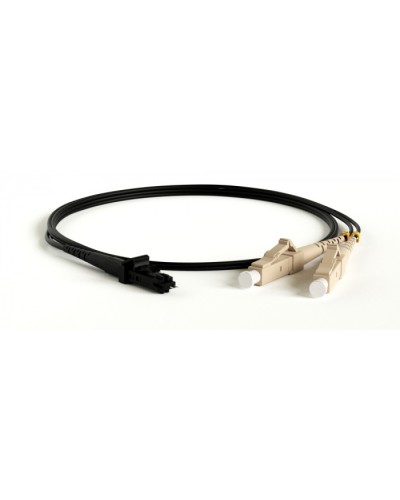 Патч-корд волоконно-оптический Hyperline FC-D2-50-LC/PR-MTRJM/PR-H-1M-LSZH-BK в Рубцовске Патч-корды оптические Pintop.ru