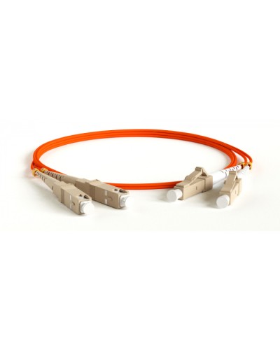Патч-корд волоконно-оптический Hyperline FC-D2-50-SC/PR-SC/PR-H-8M-LSZH-OR в Рубцовске Патч-корды оптические Pintop.ru