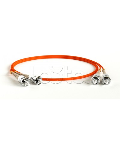 Патч-корд волоконно-оптический Hyperline FC-D2-50-ST/PR-ST/PR-H-10M-LSZH-OR в Рубцовске Патч-корды оптические Pintop.ru