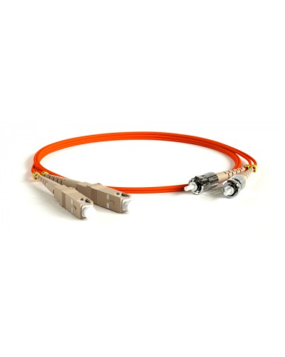 Патч-корд волоконно-оптический Hyperline FC-D2-62-FC/PR-ST/PR-H-1M-LSZH-OR в Рубцовске Патч-корды оптические Pintop.ru