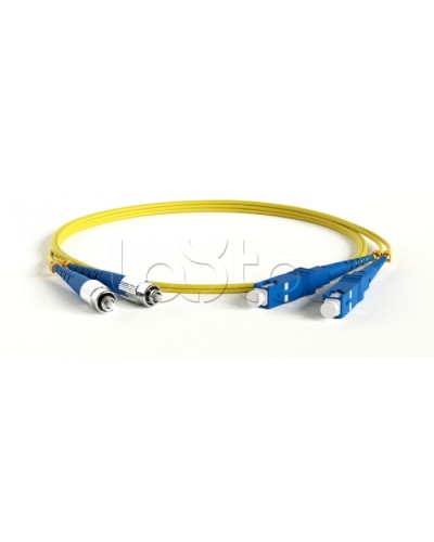 Патч-корд волоконно-оптический Hyperline FC-D2-9-FC/UR-SC/UR-H-2M-LSZH-YL в Рубцовске Патч-корды оптические Pintop.ru