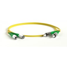 Патч-корд волоконно-оптический Hyperline FC-D2-9-SC/AR-ST/AR-H-1M-LSZH-YL