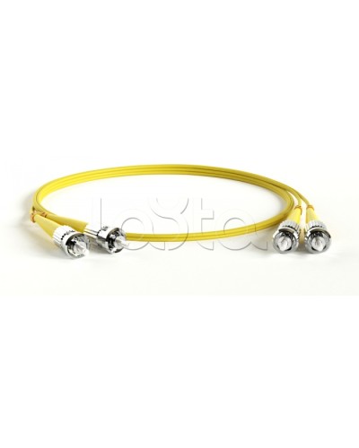 Патч-корд волоконно-оптический Hyperline FC-D2-9-ST/UR-ST/UR-H-3M-LSZH-YL в Рубцовске Патч-корды оптические Pintop.ru