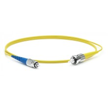 Патч-корд волоконно-оптический Hyperline FC-S2-9-ST/UR-ST/UR-H-5M-LSZH-YL