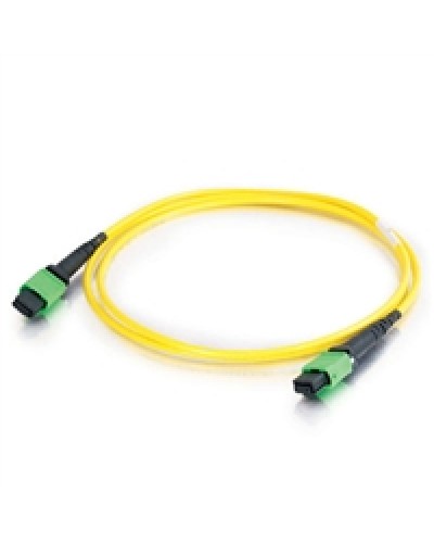 Патч-корд волоконно-оптический Hyperline FHD-MC3-9-MPOM12/AS-MPOM12/AS-A-2M-LSZH-YL в Рубцовске Патч-корды и пигтейлы Pintop.ru