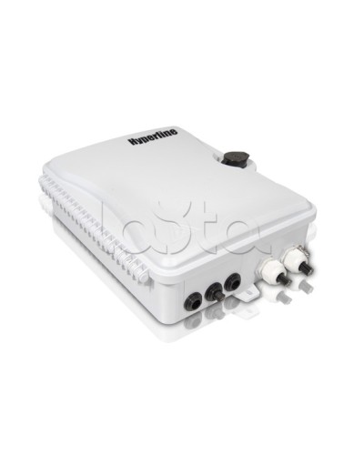 Бокс оптический настенный Hyperline FO-WBI-16A-GY в Рубцовске Кросс оптический Pintop.ru