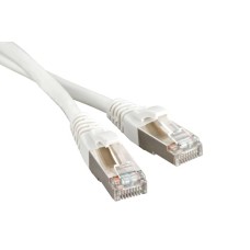 Патч-корд экранированный Hyperline PC-LPM-STP-RJ45-RJ45-C5e-5M-LSZH-WH