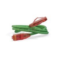 Патч-корд RJ45-RJ45, 4 пары, UTP, кат.5е, LSZH (5м) Hyperline PC-LPM-UTP-RJ45-RJ45-C5e-5M-LSZH-GN