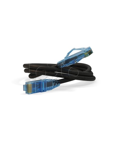 Патч-корд U/UTP Hyperline PC-LPM-UTP-RJ45-RJ45-C6-5M-LSZH-BK в Рубцовске Патчкорды (медные) Pintop.ru