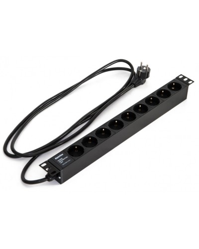 Блок розеток Hyperline SHE19-9SH-2.5EU в Рубцовске Блоки розеток Pintop.ru