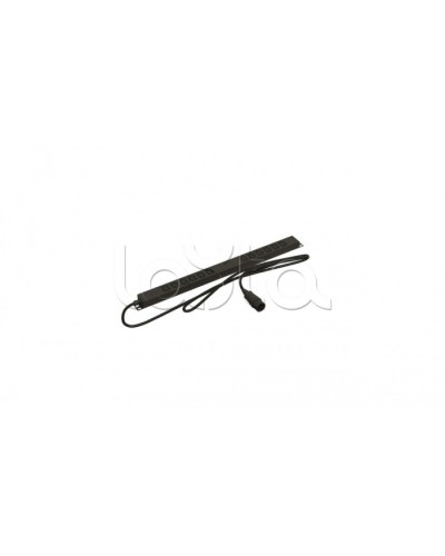 Блок розеток, вертикальный, черн Hyperline (SHE-12IEC-2.5PVB) в Рубцовске Блоки розеток Pintop.ru