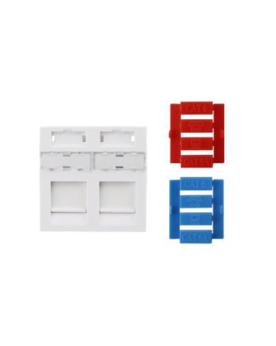 Вставка 45x45 (аналог Mosaic) Hyperline SIP3-2K-M45-45 в Рубцовске Аксессуары для стоек и шкафов Pintop.ru