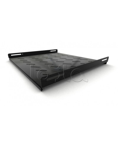 Полка стационарная 1U Hyperline TSH3L-450-RAL9004 в Рубцовске Полки для шкафов и стоек Pintop.ru