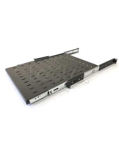 Полка выдвижная Hyperline TSS3-600-RAL9004 в Рубцовске Полки для шкафов и стоек Pintop.ru