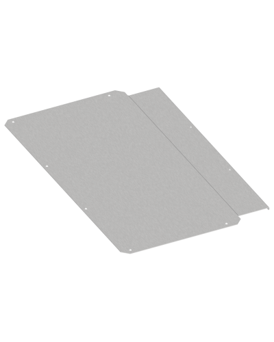 FORMAT Фланец основания встроенного отсека сплошной 400х800мм IEK (FO-00-FBCS-040-080) в Рубцовске Аксессуары для стоек и шкафов Pintop.ru