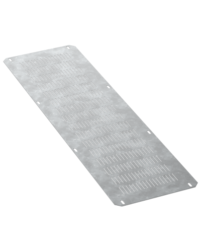 FORMAT Фланец основания вентилируемый в шкаф 400х1000мм IEK (FO-00-FBV-040-100) в Рубцовске Аксессуары для стоек и шкафов Pintop.ru