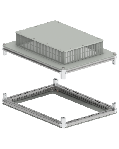 FORMAT Крыша и основание (под фланец) 600х800мм IP31 IEK (FO-00-KOF-060-080-31) в Рубцовске Аксессуары для стоек и шкафов Pintop.ru