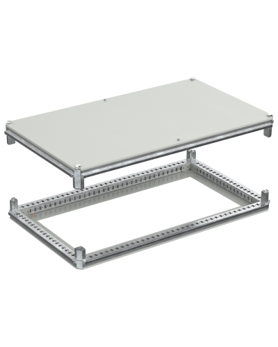 FORMAT Крыша и основание (под фланец) 600х1000мм IEK (FO-00-KOF-060-100) в Рубцовске Аксессуары для стоек и шкафов Pintop.ru