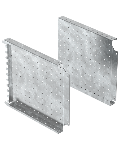 FORMAT Панель монтажная боковая перфорированная 300х400мм (2шт/упак) IEK (FO-00-MPSP-030-040) в Рубцовске Аксессуары для стоек и шкафов Pintop.ru