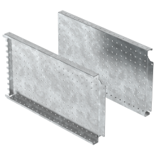 FORMAT Панель монтажная боковая перфорированная 300х600мм (2шт/упак) IEK (FO-00-MPSP-030-060)