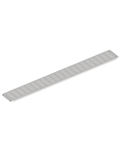 FORMAT Заглушка панели нижней наборной вентилируемой 100мм шкаф шириной 1000мм IEK (FO-00-PLTV-010-100) в Рубцовске Аксессуары для стоек и шкафов Pintop.ru