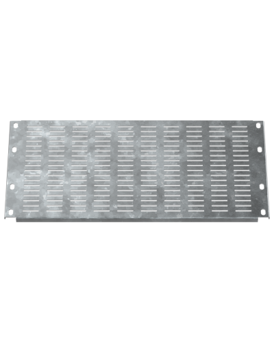 FORMAT Заглушка панели нижней наборной вентилируемой 200мм в шкаф шириной 600мм IEK (FO-00-PLTV-020-060) в Рубцовске Аксессуары для стоек и шкафов Pintop.ru