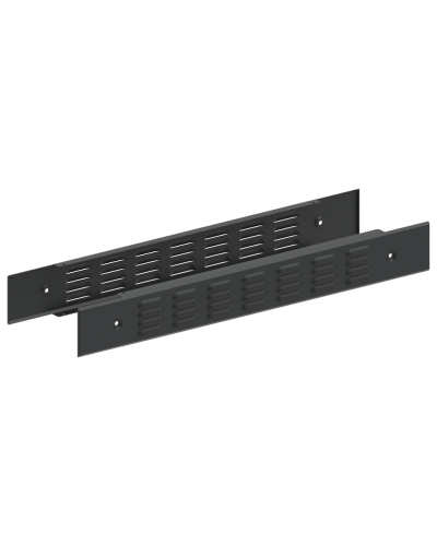 FORMAT Панель цоколя вентилируемая 100х800мм RAL7021 (2шт/компл) IEK (FO-00D-PCV-010-080-7021) в Рубцовске Аксессуары для стоек и шкафов Pintop.ru