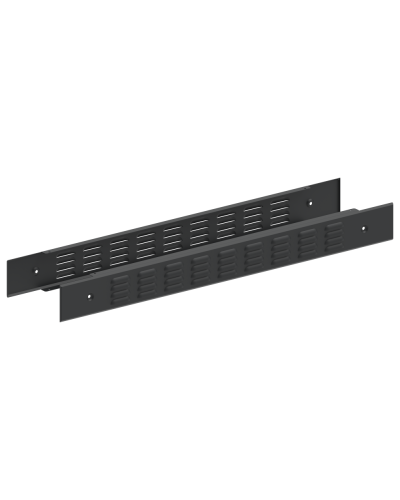 FORMAT Панель цоколя вентилируемая 100х1000мм RAL7021 (2шт/компл) IEK (FO-00D-PCV-010-100-7021) в Рубцовске Аксессуары для стоек и шкафов Pintop.ru