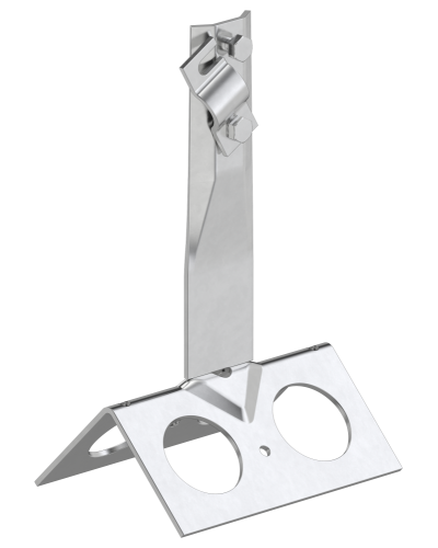 Держатель проводника круглого 6-10мм винтовой IEK (ZDP81-20-4-16-100) в Рубцовске Крепеж Pintop.ru