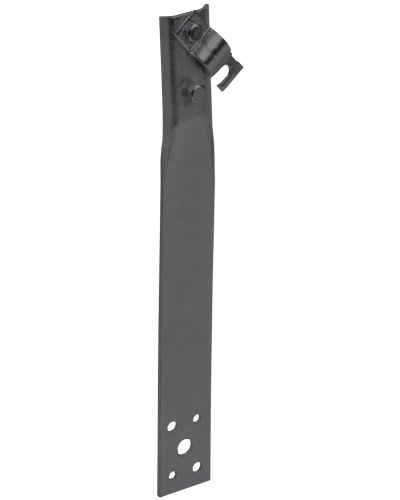 Держатель проводника круглого 6-10мм винтовой прямой h=150мм оцинкованная сталь TD IEK (ZDP86-13-1-16-150) в Рубцовске Крепеж Pintop.ru