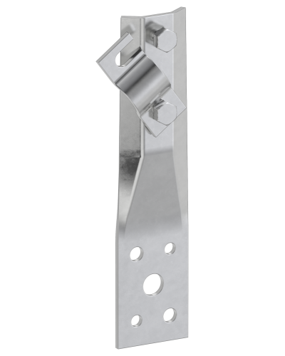 Держатель проводника круглого 6-10мм винтовой прямой h=60мм нержавеющая сталь IEK (ZDP86-20-1-16-60) в Рубцовске Крепеж Pintop.ru