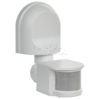 Датчик движения ДД-008 1100Вт 180град 12м IP44 белый IEK (LDD10-008-1100-001)