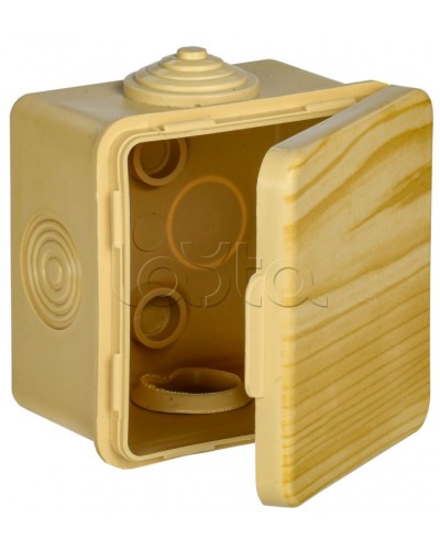 Коробка расп. КМ для о/п D=85х40мм IP54 4 вв. сосна IEK (UKO21-085-040-000-K34-54) в Рубцовске Распределительные коробки Pintop.ru
