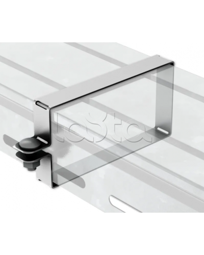 Хомут крышки лотка 50х300мм универсальный EZ IEK (CKL10D-HK-050-300-EZ) в Рубцовске Стяжки-хомуты Pintop.ru