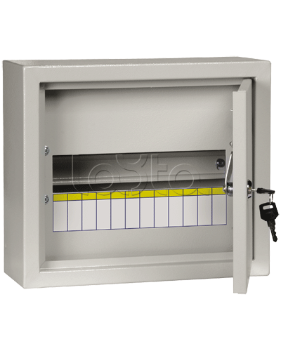 Щит распределительный навесной IEK ЩРн-9з с замком IP31 (MKM14-N-09-31-Z) в Рубцовске Щиты электрические Pintop.ru