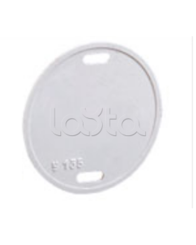 Бирка кабельная маркировочная У-135 (круг 55 мм) IEK UZMA-BIK-Y135-R в Рубцовске Аксессуары для кабель-канала Pintop.ru