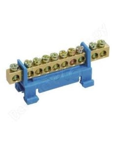 Шина нулевая с DIN-изолятором типа «Стойка» ШНИ-6х9-14-С-С IEK YNN10-69-14P-K07 в Рубцовске Клеммные колодки Pintop.ru