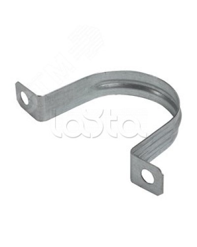 Скоба металлическая двухлапковая d48-50 мм IEK (CMAT11-48-050) в Рубцовске Держатели, клипсы, скобы Pintop.ru