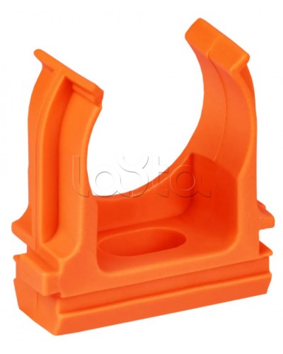 ELASTA Держатель с защелкой CF16 оранжевый IEK (ET-TA00D-CF-016-K09-010) в Рубцовске Держатели, клипсы, скобы Pintop.ru