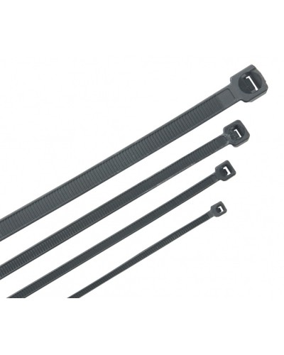 Хомут кабельный морозостойкий Хкм 4,8х380мм черный (100шт) IEK (UHH33-D048-380-100-K02) в Рубцовске Стяжки-хомуты Pintop.ru