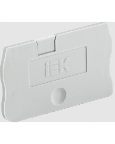 Заглушка для КПИ 2в-1,5/2,5 серая IEK (YZN11D-ZGL-002-K03) в Рубцовске Клеммные колодки Pintop.ru