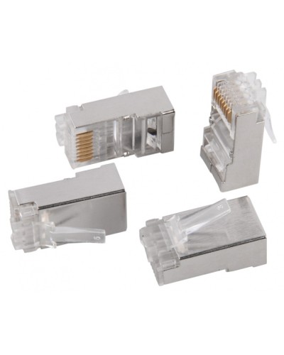 Разъём RJ-45 FTP для кабеля кат.5e IEK ITK CS3-1C5EF в Рубцовске Коннекторы и разъемы Pintop.ru